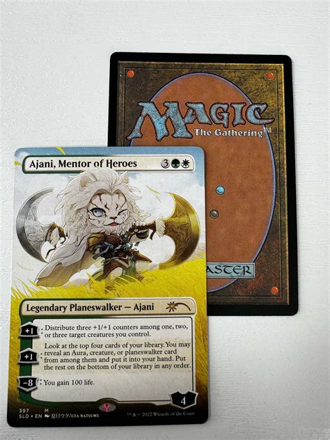 Ajani Mentor Of Heroes Secret Lair Tolarian Library