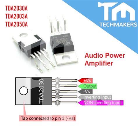 Tda A Tda A Tda A Audio Power Amplifier Ic Tda Tda