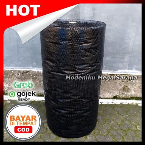 Jual Plastik Bubble Wrap Hitam Roll Meter Lebar Cm Sleman