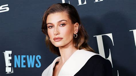 Hailey Bieber Shuts Down Rumors Made Out Of Thin Air E News Youtube