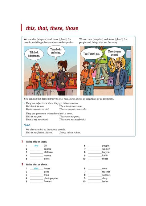 Demonstrative Adjectives Educacion Y Trabajo Social Studocu