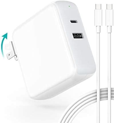 Mac Charger 100w Usb C Charger 2 Port Macbook Charger Usb C With 5a Macbook