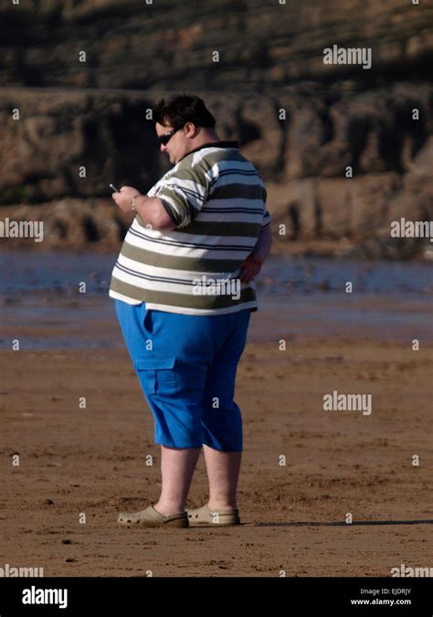 Fat man beach hi-res stock photography and images - Alamy