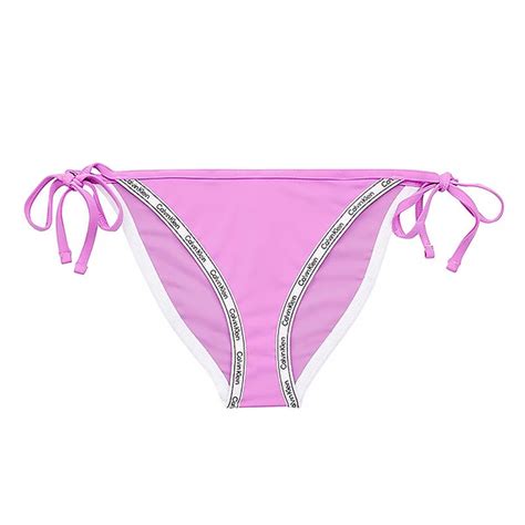 Ženski kupaći CALVIN KLEIN D DEO STRING SIDE TIE BIKINI