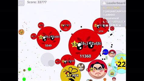 AGAR IO INSANE SPLIT RUN AND SOLO GAMEPLAY POP SPLIT IN MOBILE 45k