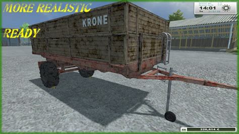 FS2013 Krone Emsland EDK Multi Fruit v 1 0 MR Other trailers Mod für