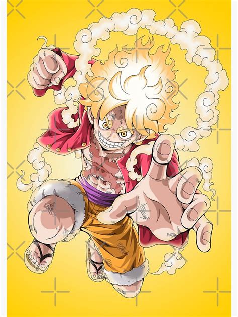 Gear 5 Luffy Gear 5th Gear Luffy Sticker For Sale By Mo7ishop Redbubble