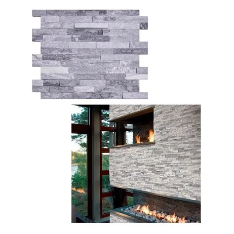 Natural Stone Split Face Ledge Panels Stacked Culture Stone Slate