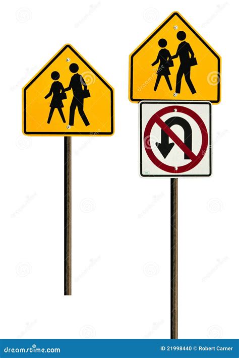 School Zone Signs Stock Photo - Image: 21998440