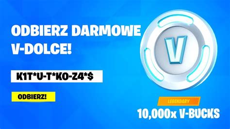 Kod Na V Dolc W I Skina Potwierdzone Nowy Pakiet Fortnite