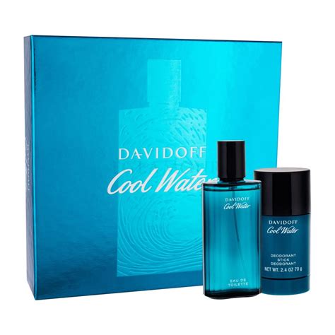 Davidoff Cool Water Zestaw Edt 75 Ml Deostick 75 Ml Perfumeria