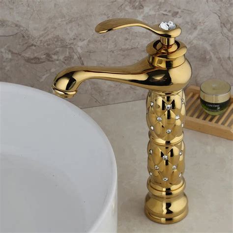 Afralia White Brass Basin Faucet Cold Hot Water Sink Tap Mixer In Faucet White Brass Basin