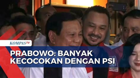 Berkunjung Ke Dpp Psi Prabowo Banyak Kecocokan Giring Janji Balas