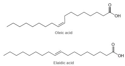 Solved Oleic Acid And Elaidic Acid Are Isomeric Solutioninn