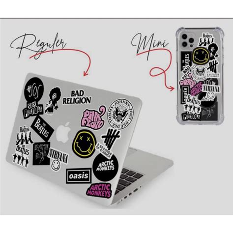 Jual Sticker Aesthetic Case Handphone Laptop Tumblr Bujo Custom Pop