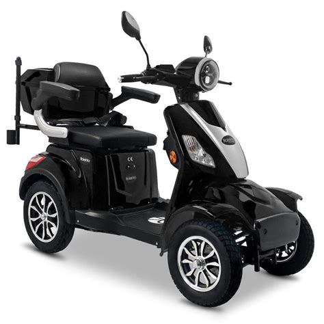 Rolektro E Quad V Pro Schwarz Mit Lithium Akku Elektromobil