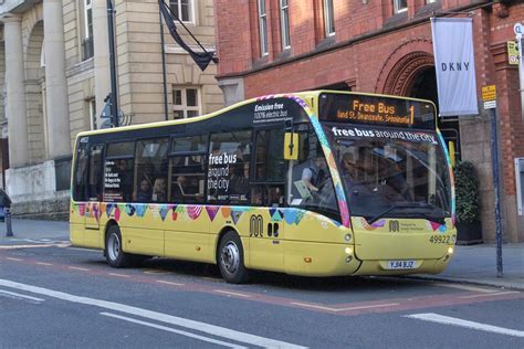 First YJ14BJX First Manchester Free Bus Around The City Flickr