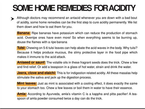 PPT - 11 Causes of Acidity - Home Remedies for Acidity for quick relief