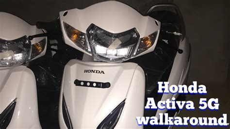 Honda Activa G Walk Around Short Review Honda Activa G Full