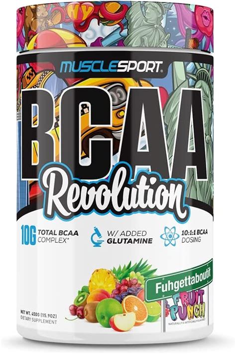 Musclesport Bcaa Revolution Amino Acid Powder Supplement