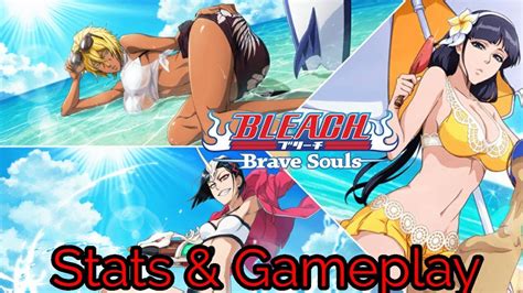 Swimsuit Characters New Halibel New Nemu And Apache Stats And Gameplay Bleach Brave Souls