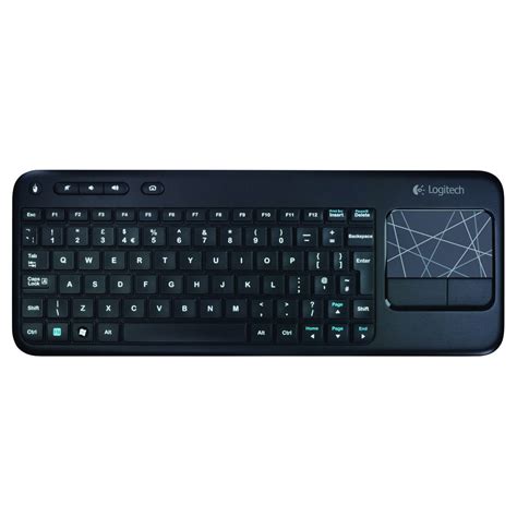 Logitech Wireless Touch Keyboard K400 Noir Clavier PC Logitech Sur