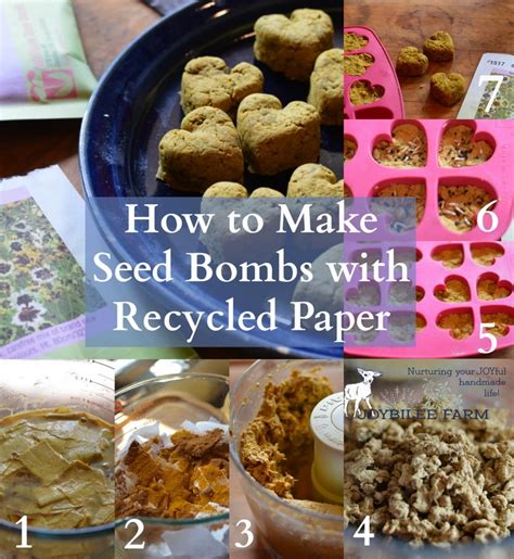 How to Make Seed Bombs with Recycled Paper | Joybilee® Farm | DIY | Herbs | Gardening