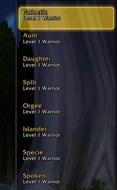 S Wow Classic Names On Thunderfury Fairbanks Old Blanchy