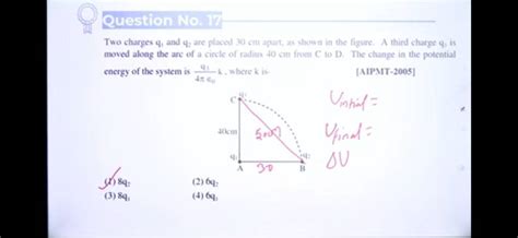 Two Charges Q1 And Q2 Are Placed 30 Cm Apart As Shown In The Figure A