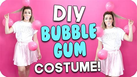 Diy Bubble Gum Costume Youtube