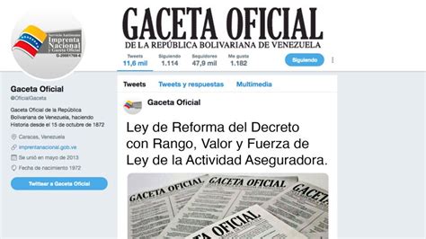 Ley De Reforma Del Decreto Con Rango Valor Y Fuerza De Ley De La