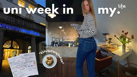 Weekly Uni Vlog I Klausurenphase I Allgemeine Psychologie Klausur Ups