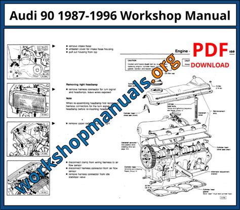 Owner Manual 1987 Audi 90