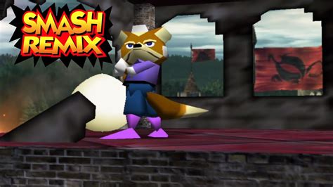 Super Smash Bros Remix HD Textures Remix 1P Mode Very Hard Fox McCloud