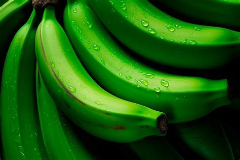 Free Photo Top View Raw Bananas Arrangement