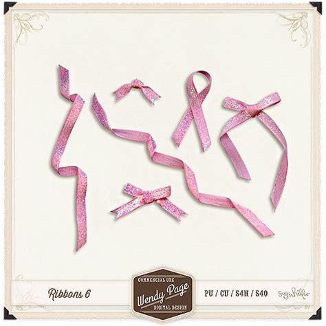 Ribbons 6 | Scrapbook designs, Art shop, Page design