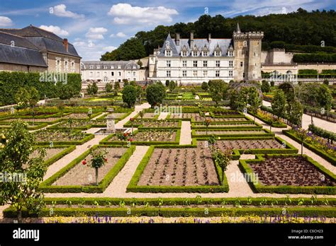 Chateau De Villandry France Hi Res Stock Photography And Images Alamy