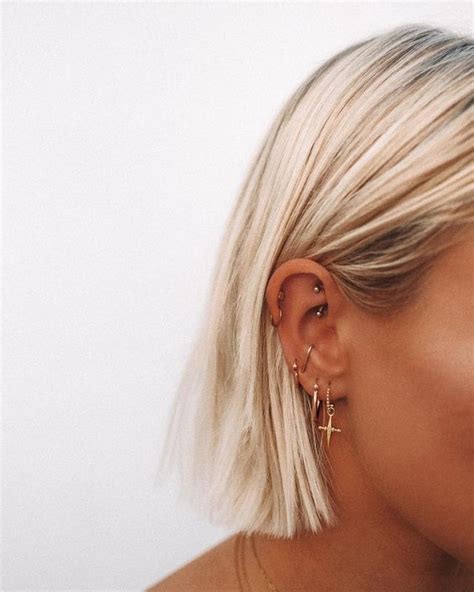 36 Ear Piercings For Women Beautiful And Cute Ideas Cute Piercings