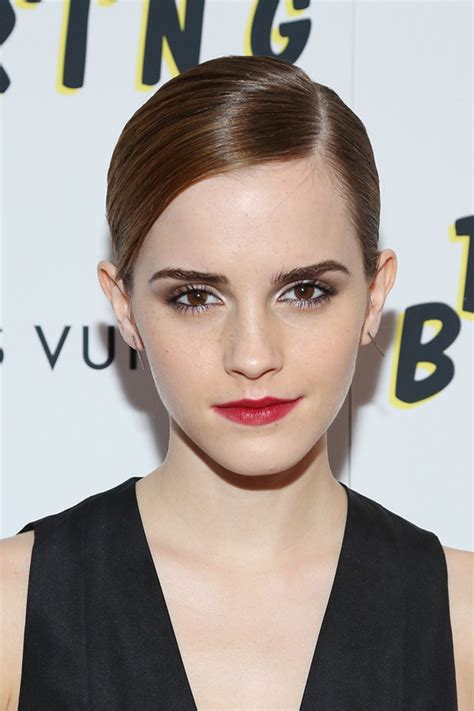 The Beauty Evolution Of Emma Watson From Bare Faced Hermione To Red