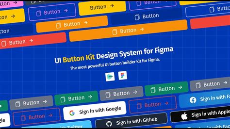 The Best UI Button Kit Design System For Figma With New Pro Variable