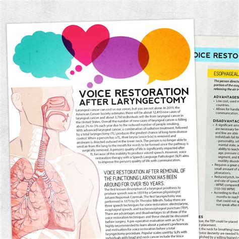 Esophageal Speech