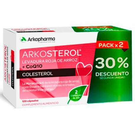 Arkosterol Levadura Roja De Arroz Coq C Psulas Oferfarma