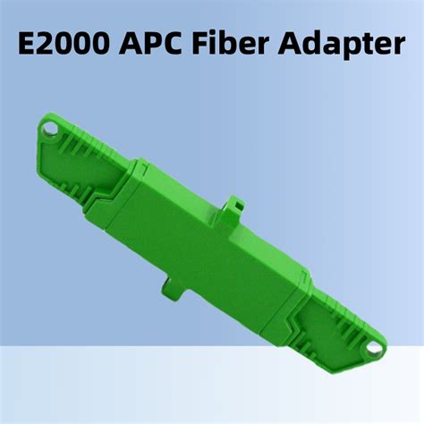 E2000 Apc Upc Fiber Adapter Singlemode Multimode Simplex Optical