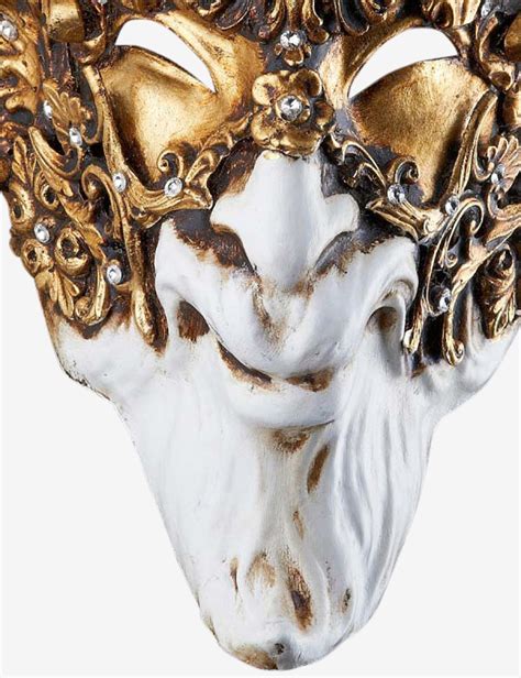 Satyr Diamond Venetian mask baroque style for sale