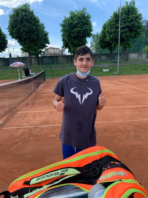 Francesco Vanzi Secondo Classificato A Rifredi Tennis Club Poggibonsi