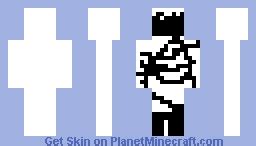 all black Minecraft Skin