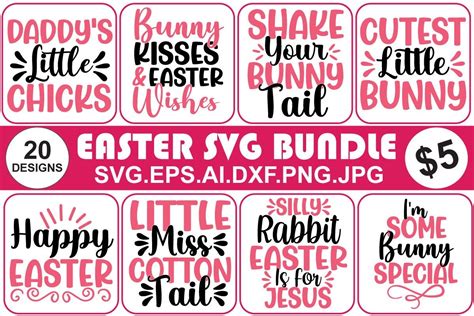 Easter Svg Bundle Bundle · Creative Fabrica