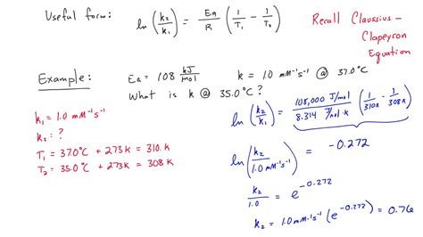 Arrhenius Equation