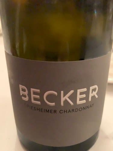 Weingut Becker Sabrina Spiesheimer Chardonnay Vivino Australia