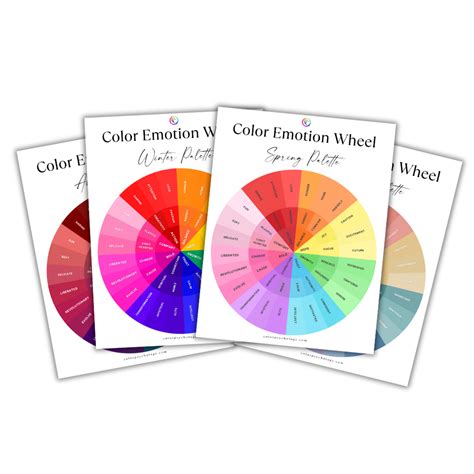 Color Emotion Wheel - Complete Set {Digital} – Color Psychology Store